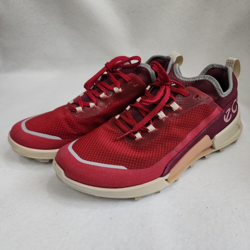 Ecco Biom 2.1 X Country Chilirchilir Mori 82280360419 Womens US 6 6.5 Red Shoes
